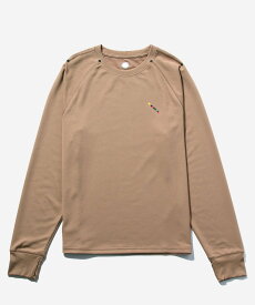 【SALE／30%OFF】Saturdays NYC All Terrain Lightweight Ls Top サタデーズ　ニューヨークシティ トップス カットソー・Tシャツ ブラウン イエロー【送料無料】