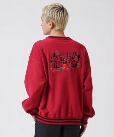 【SALE／50%OFF】Schott LINE RIB CREW INSIDEOUT/ラインリブ クルースウェット インサイドアウト ショット トップス スウェット・トレーナー レッド ブルー ネイビー グレー【送料無料】