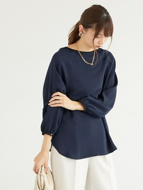 Doux Archives ベネシャンラグランバイカラーブラウス Rakuten Fashion 楽天ファッション 旧楽天ブランドアベニュー Bx4034