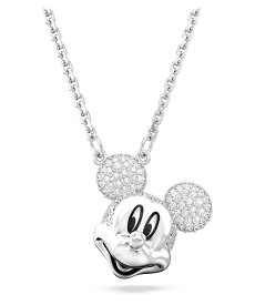 SWAROVSKI 【公式】【スワロフスキー】Disney Mickey Mouse ペンダント スワロフスキー アクセサリー・腕時計 ネックレス ホワイト【送料無料】