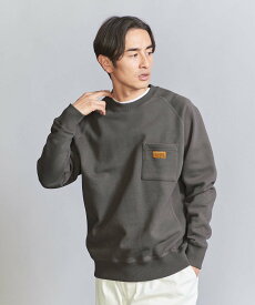 【SALE／50%OFF】BEAUTY&YOUTH UNITED ARROWS ＜UNIVERSAL OVERALL＞ 1POCKET SWEAT/スウェット ユナイテッドアローズ アウトレット トップス スウェット・トレーナー ピンク グレー【送料無料】