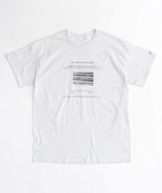 MAISON SPECIAL Record Photo Print T-shirt メゾンスペシャル トップス カットソー・Tシャツ グレー ホワイト【送料無料】