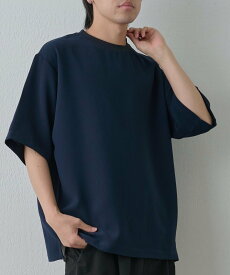 【SALE／30%OFF】COLONY 2139 【セットアップ対応】WFACEワッシャー半袖Tシャツ コロニー トゥーワンスリーナイン トップス カットソー・Tシャツ ネイビー グレー