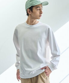 【SALE／5%OFF】coen クリーンプラスリブロングスリーブTシャツ【抗菌防臭,防汚(食品汚れ),UVカット 】 コーエン トップス カットソー・Tシャツ ブラック グレー ホワイト ピンク