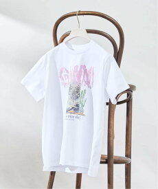 U by SPICK&SPAN GANNI / ガニー Basic Cotton Jersey T-shirt Boots ユーバイスピックアンドスパン トップス カットソー・Tシャツ ホワイト【送料無料】