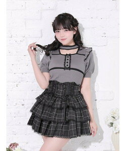 NOEMIE �p�C�s���O�z�F�j�b�g�g�b�v�X �m�G�~�[ �g�b�v�X �j�b�g �O���[ �z���C�g�y���������z