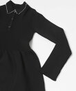 『WEB/一部店舗限定』パールトリムフォルムニットワンピース
