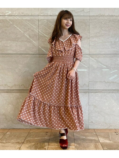 31 Sons De Mode ドットフリルワンピース Rakuten Fashion 楽天ファッション 旧楽天ブランドアベニュー Dm0035