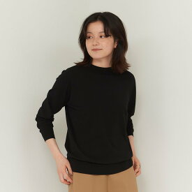 【SALE／30%OFF】collex ストレッチニットプルオーバー コレックス トップス ニット ブラック ベージュ グリーン【送料無料】