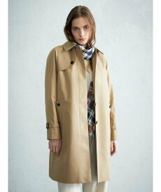 Aquascutum WOMEN BASIC SINGLE TRENCH COAT アクアスキュータム ジャケット・アウター その他のジャケット・アウター ネイビー ブラウン【送料無料】