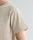 ピグメント加工 ANME エンブロイダリー ロゴ ミニ Tシャツ ANME アンメ