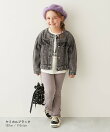 【セットアップ可能】バックフリル ノーカラー デニムジャケット ジャケット 25AW