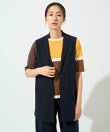 カラーブロックインターシャニット