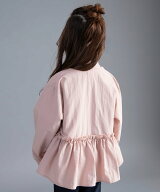 branshes 【WEB限定/DRC】撥水加工Aラインシルエットナイロンジャケット ブランシェス ジャケット・アウ…