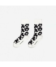 【SALE／40%OFF】Marimekko Kirmailla Unikko ソックス マリメッコ 靴下・レッグウェア 靴下 ベージュ グレー ブラック