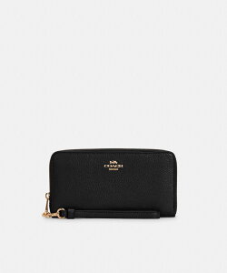 最新モデル【新品】COACH コーチ☆ジャガード 長財布 ミルク ブラック 