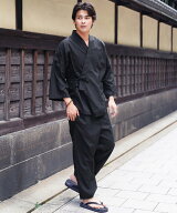 【SALE／5%OFF】JIGGYS SHOP SELECT 【セットアップ 】作務衣 上下セット さむえ 着物 部屋着 26SS ジギ…