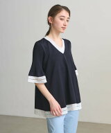 【SALE／20%OFF】UNITED ARROWS Vネック ニットチュニック ユナイテッドアローズ トップス ニット グレー…