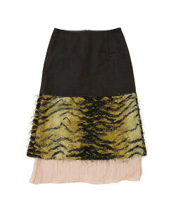 M TO R �yANTHEM A �zMIXTURE SEMI-T SKIRT �A�_���G���y �X�J�[�g ���̑��̃X�J�[�g �x�[�W���y���������z