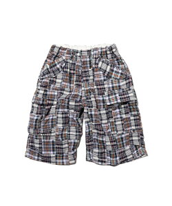 BEAMS PLUS Beach 6 Pocket Shorts Patchwork Madras �r�[���X ���� �p���c ���̑��̃p���c �l�C�r�[�y���������z