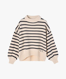 To b. by agnes b. WM31 PULLOVER ニューソフトニットプルオーバー アニエスベー トップス ニット ブルー【送料無料】