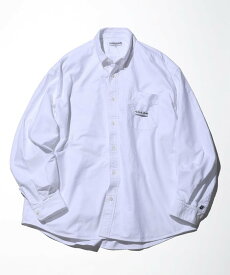 CAHLUMN Magazine Pocket Oxford B.D Shirt フリークスストア トップス シャツ・ブラウス ホワイト ネイビー【送料無料】