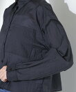 ナイロンタッサークロップドシャツ(セットアップ可)