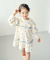 【SALE／60%OFF】apres les cours ワッフルメニーフリルワンピース エフオーオンラインストア ワンピース…