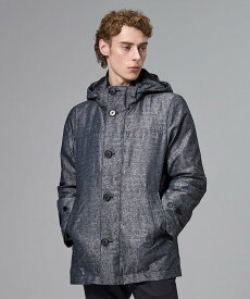 JOSEPH HOMME 新素材【4WAY】ライトラスターシャンブレー ダウンコート ジョゼフ オム ジャケット・アウター ダウンジャケット・ダウンベスト カーキグリーン ネイビー グレー【送料無料】