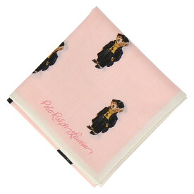 POLO RALPH LAUREN レディース プリントハンカチ インターモードカワベ ファッション雑貨 ハンカチ・ハンドタオル イエロー ホワイト ピンク