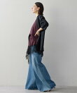 【+1で華やぎ】バイカラーレースキャミチュニック