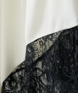 【+1で華やぎ】バイカラーレースキャミチュニック