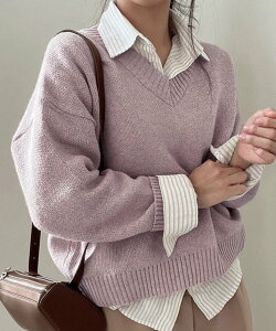Girly Doll girlydoll/�I�[�o�[�T�C�YV�l�b�N�j�b�g �h�D�[�� �h�D�[�� �g�b�v�X �j�b�g �C�G���[ �s���N�y���������z
