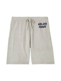 【SALE／30%OFF】gelato pique 【HOMME】ロゴジャガードハーフパンツ ジェラートピケ パンツ その他のパンツ ネイビー【送料無料】