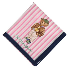 POLO RALPH LAUREN レディース プリントハンカチ インターモードカワベ ファッション雑貨 ハンカチ・ハンドタオル ブルー グリーン ピンク