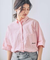 楽天市場】刺繍 ブラウス（カラーピンク）（レディースファッション 
