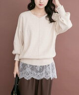 URBAN RESEARCH ITEMS 『洗濯可』アウトリンキングVネックニット アーバンリサーチアイテムズ トップス …