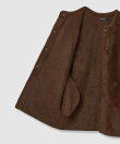 カシミヤブレンドファー加工コート