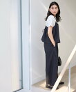 【2SET】テックリネンキャミソール×パンツセットアップ