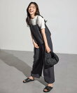 【2SET】テックリネンキャミソール×パンツセットアップ
