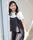 【2SET】テックリネンキャミソール×パンツセットアップ