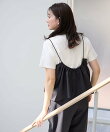 【2SET】テックリネンキャミソール×パンツセットアップ