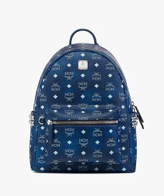 MCM 【公式】STARK サイドスタッズ バックパック - ミニ エムシーエム バッグ リュック・バックパック ブルー【送料無料】