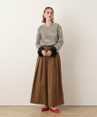 ハイウエストワイドチノパンツ