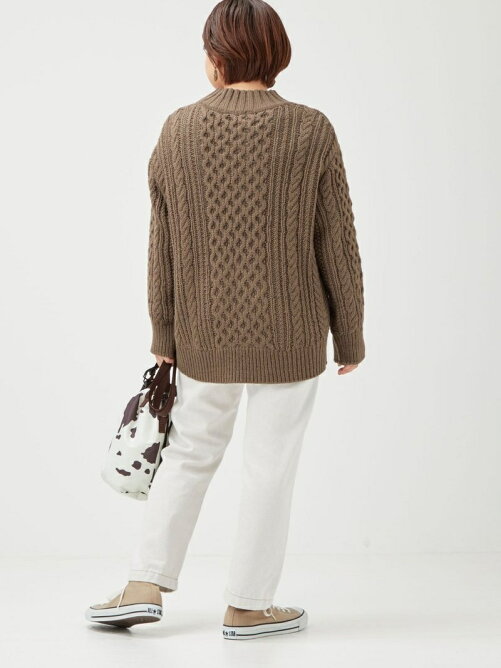 United Arrows Green Label Relaxing Xs H148 155cm Sc ケーブル ハイネック プルオーバー ニット Rakuten Fashion 楽天ファッション 旧楽天ブランドアベニュー Bu0040