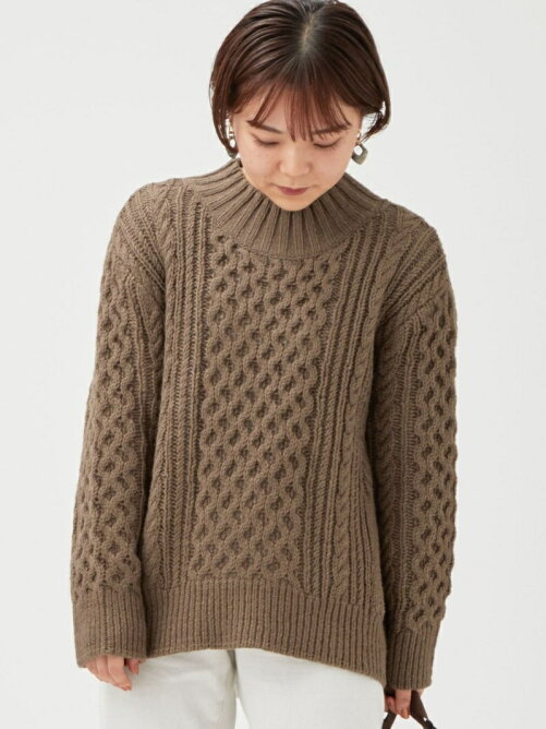 United Arrows Green Label Relaxing Xs H148 155cm Sc ケーブル ハイネック プルオーバー ニット Rakuten Fashion 楽天ファッション 旧楽天ブランドアベニュー Bu0040