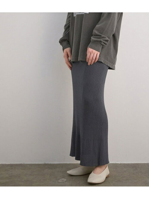 Rope セットアップ対応 Erisilk リブロングニットスカート Rakuten Fashion 楽天ファッション 旧楽天ブランドアベニュー Cj4040