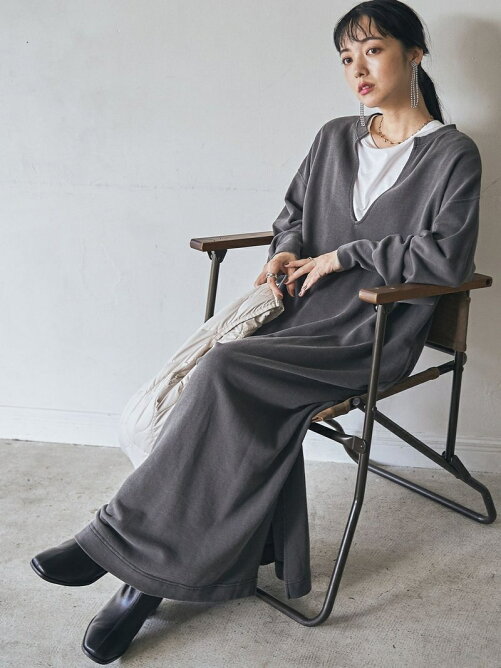 Coen ピグメント裏毛スウェットワンピース Rakuten Fashion 楽天ファッション 旧楽天ブランドアベニュー Dq9040