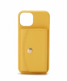 【SALE／50%OFF】TOPKAPI 角シボ型押し・ バックカバー iPhoneケース(iPhone13)コロラート トプカピ スマホグッズ・オーディオ機器 スマホ・タブレット・PCケース/カバー オレンジ グリーン グレー ベージュ ブラック ブラウン イエロー【送料無料】