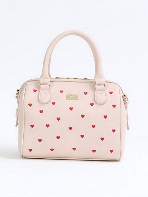 Honey Salon By Foppish ハート刺繍ボストン Rakuten Fashion 楽天ファッション 旧楽天ブランドアベニュー H